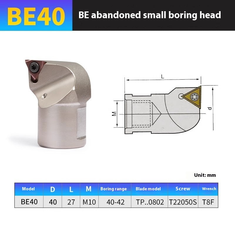 2056-CBR20/30 Precision Cylindrical Boring Tool Holder Combined Machining Center Back Boring Cylindrical Boring Abandoned Boring Head Shandong Denso Pricision Tools Co.,Ltd.