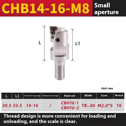 2049-Fine adjustment fine boring cutter adjustable boring head ENH insert holder machining center deep hole boring tool holder CKB boring shank Shandong Denso Pricision Tools Co.,Ltd.