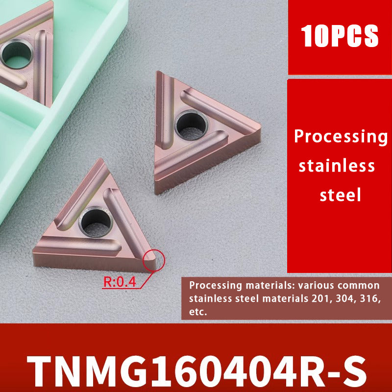 119-TNMG160404R/L-VF/S Steel Parts Fine Turning Triangular Grooving Knife Shandong Denso Pricision Tools Co.,Ltd.