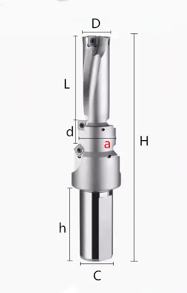 Indexable Counter Sink and Chamfer Drill U drill Shandong Denso Pricision Tools Co.,Ltd.