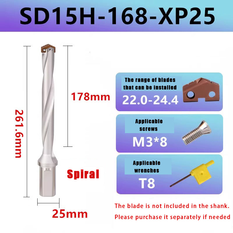 3013-Spade drill deep hole drill crown drill violent drill