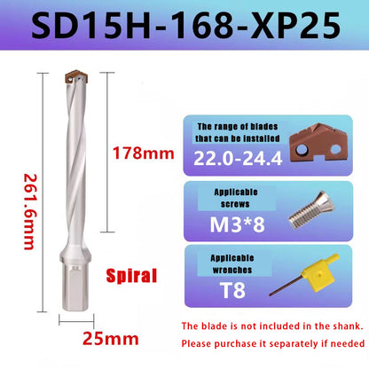 3013-Spade drill deep hole drill crown drill violent drill