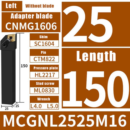 3033-MCGNR diamond blade for 91 degree turning tool