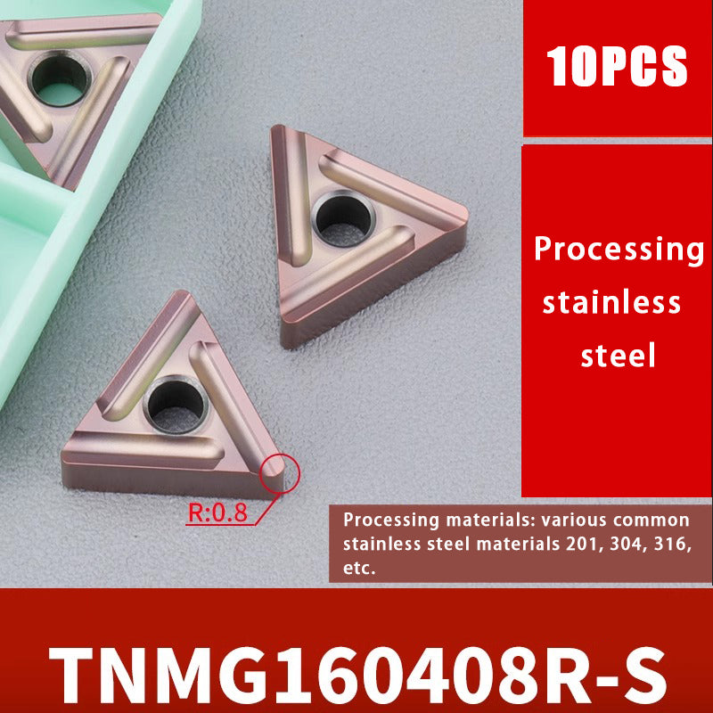 119-TNMG160404R/L-VF/S Steel Parts Fine Turning Triangular Grooving Knife Shandong Denso Pricision Tools Co.,Ltd.