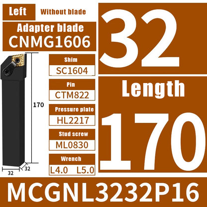 3033-MCGNR diamond blade for 91 degree turning tool