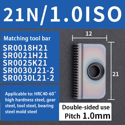 95-Comb milling blade/thread milling blade/comb blade 12/14/21/30 40N Shandong Denso Pricision Tools Co.,Ltd.