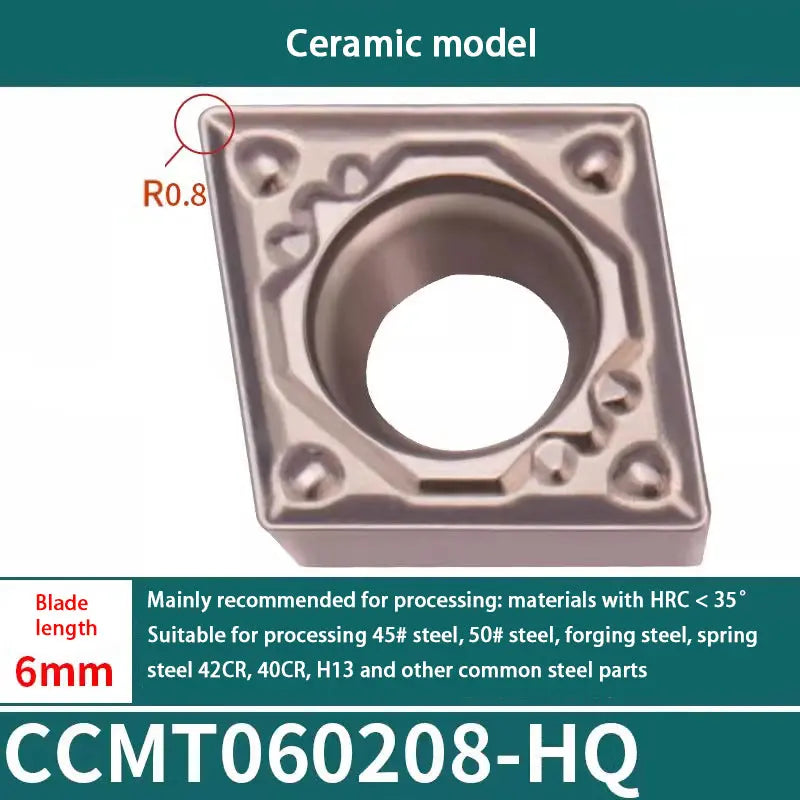 74-Diamond boring inserts CCMT09t304/308 outer circle inner hole insert Shandong Denso Pricision Tools Co.,Ltd.