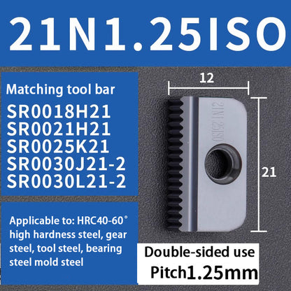 95-Comb milling blade/thread milling blade/comb blade 12/14/21/30 40N Shandong Denso Pricision Tools Co.,Ltd.