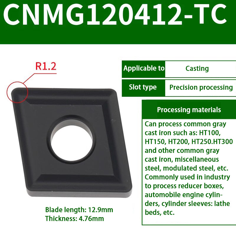 114-CNMG120408 inner hole outer circle tool bar turning tool head hardened tungsten steel tool grain Shandong Denso Pricision Tools Co.,Ltd.