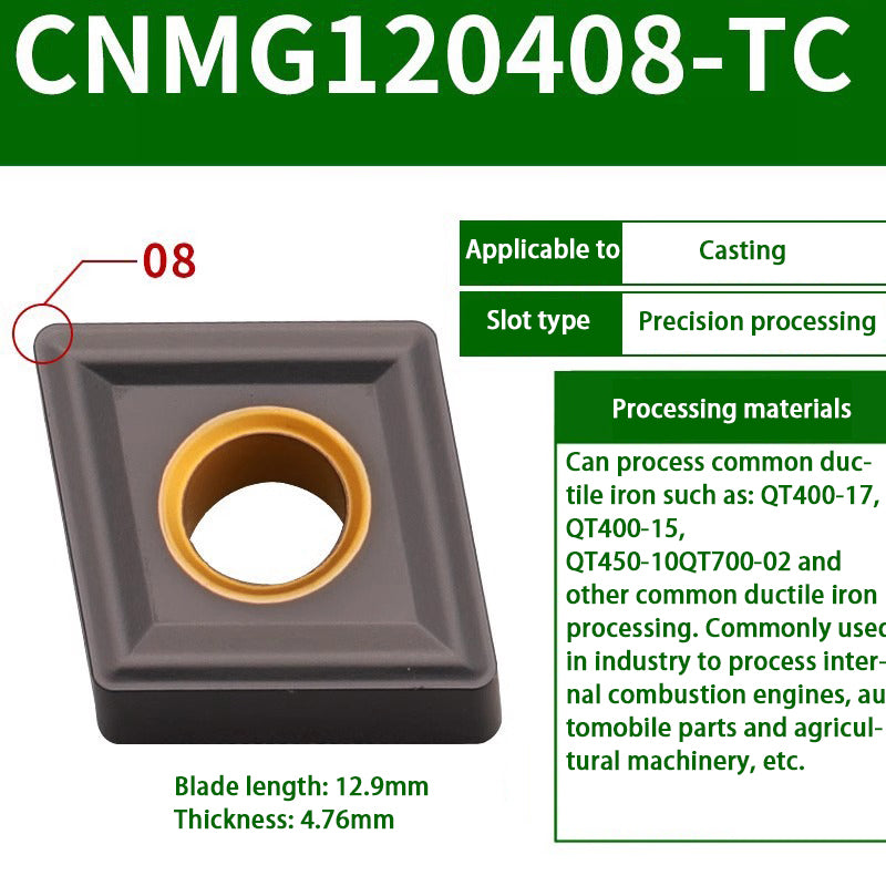 114-CNMG120408 inner hole outer circle tool bar turning tool head hardened tungsten steel tool grain Shandong Denso Pricision Tools Co.,Ltd.