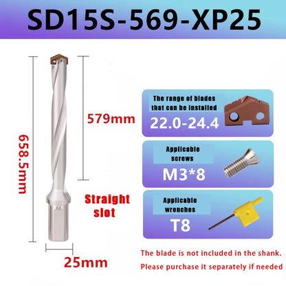 3013-Spade drill deep hole drill crown drill violent drill