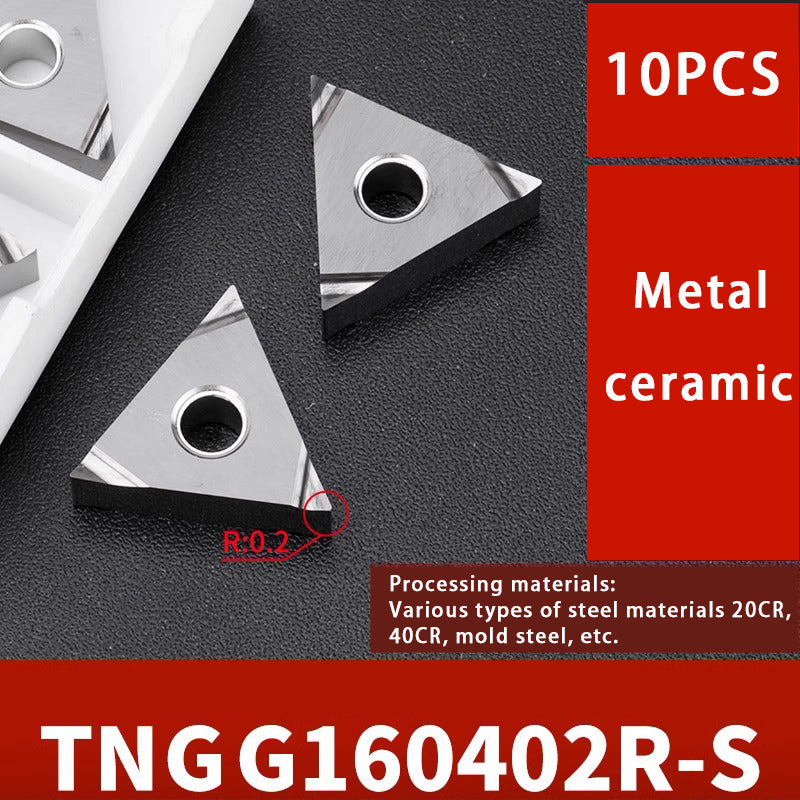 119-TNMG160404R/L-VF/S Steel Parts Fine Turning Triangular Grooving Knife Shandong Denso Pricision Tools Co.,Ltd.