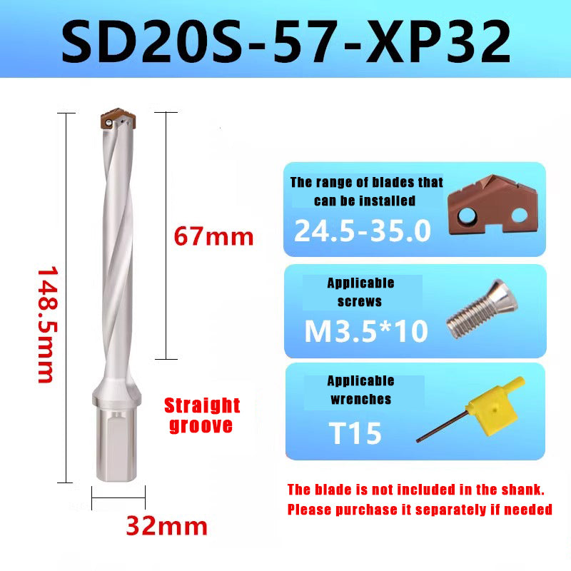 3013-Spade drill deep hole drill crown drill violent drill