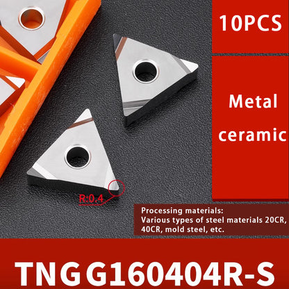 119-TNMG160404R/L-VF/S Steel Parts Fine Turning Triangular Grooving Knife Shandong Denso Pricision Tools Co.,Ltd.