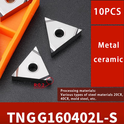 119-TNMG160404R/L-VF/S Steel Parts Fine Turning Triangular Grooving Knife Shandong Denso Pricision Tools Co.,Ltd.