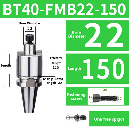 4005 BT40-FMA FMB16/22/27/32/40/60 Metric Milling Tool Handle Lathe Face Milling Cutter Tool Holder