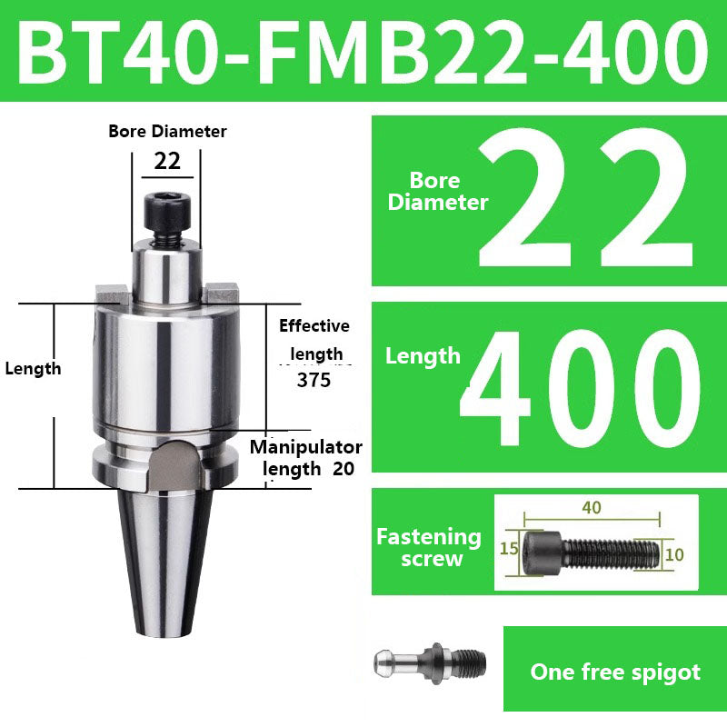 4005 BT40-FMA FMB16/22/27/32/40/60 Metric Milling Tool Handle Lathe Face Milling Cutter Tool Holder