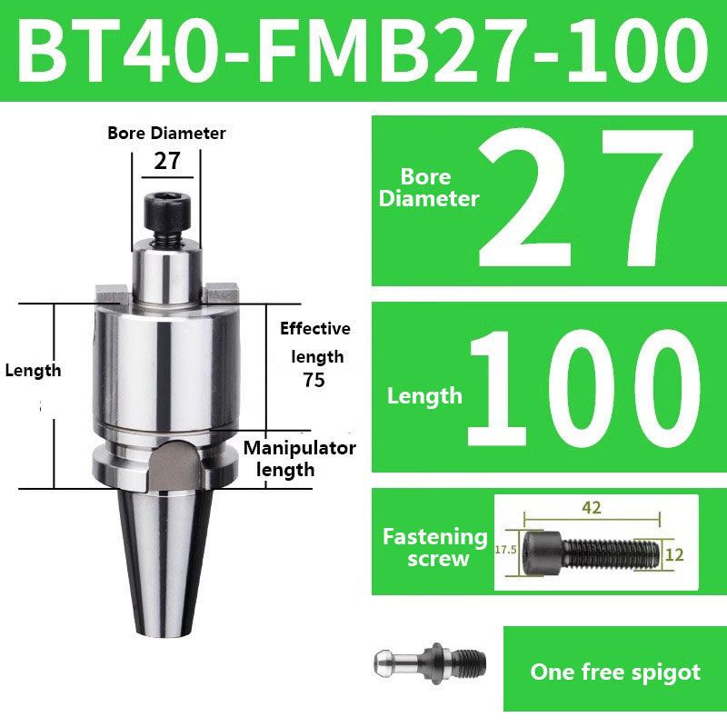 4005 BT40-FMA FMB16/22/27/32/40/60 Metric Milling Tool Handle Lathe Face Milling Cutter Tool Holder