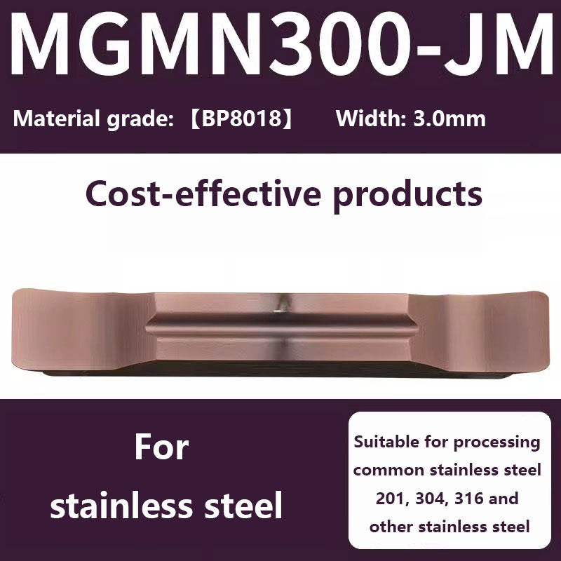 CNC grooving/cutting off inserts MGMN lathe end grain for steel/stainless steel cutting 【Pack of 10 tablets】 Shandong Denso Pricision Tools Co.,Ltd.