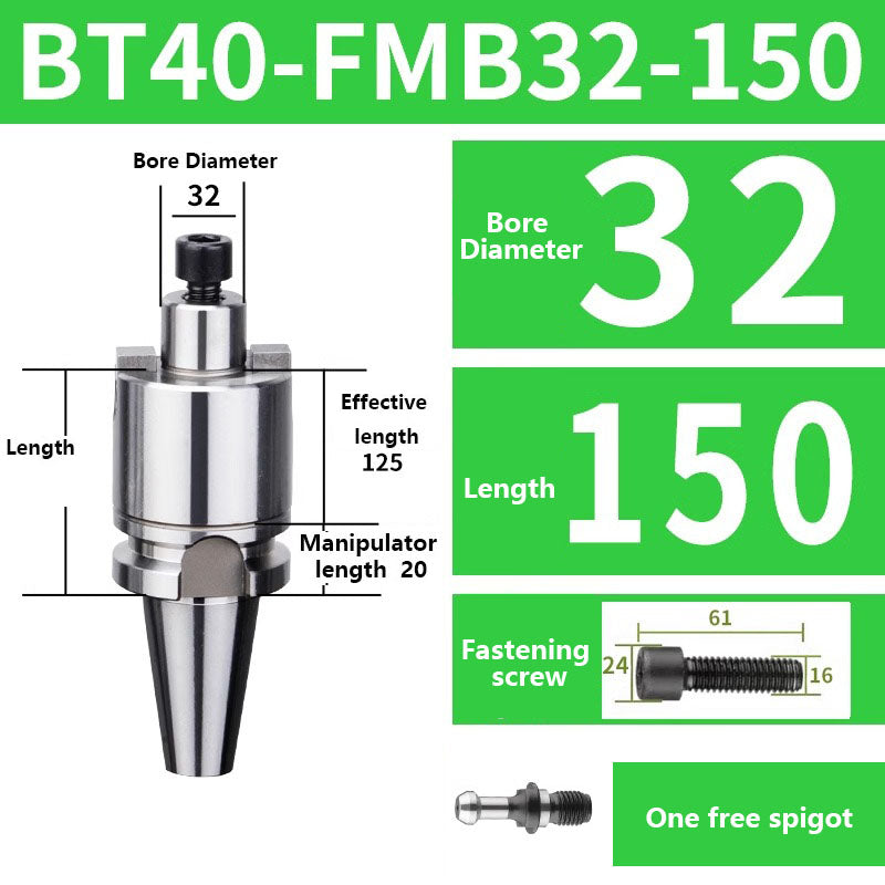 4005 BT40-FMA FMB16/22/27/32/40/60 Metric Milling Tool Handle Lathe Face Milling Cutter Tool Holder