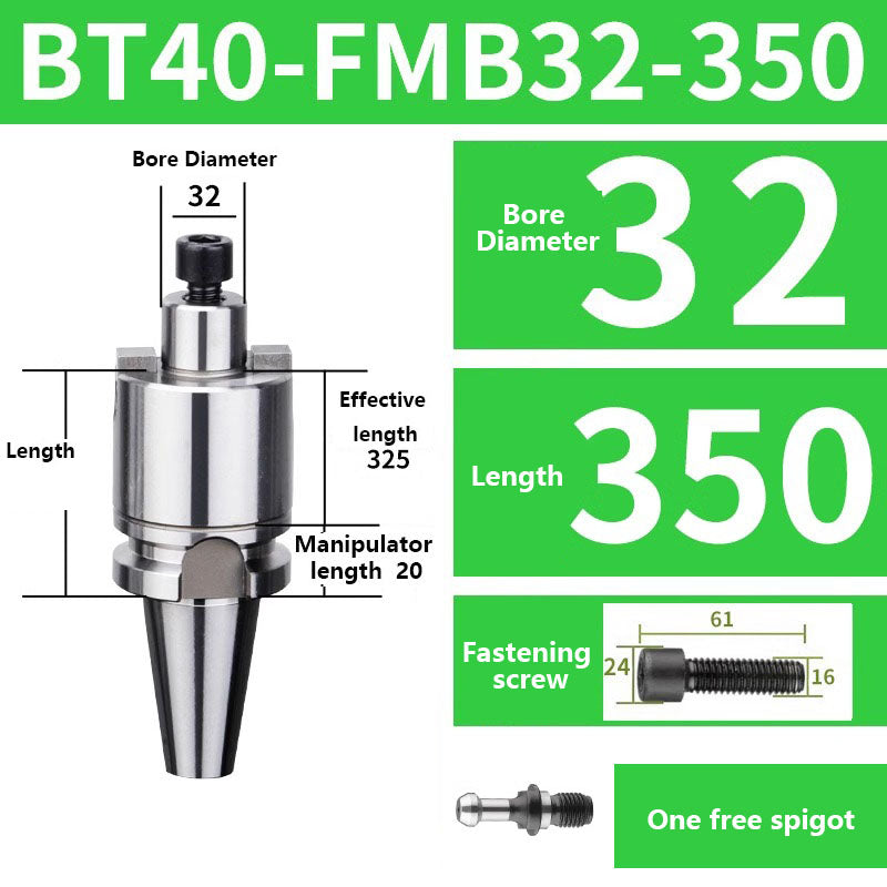 4005 BT40-FMA FMB16/22/27/32/40/60 Metric Milling Tool Handle Lathe Face Milling Cutter Tool Holder