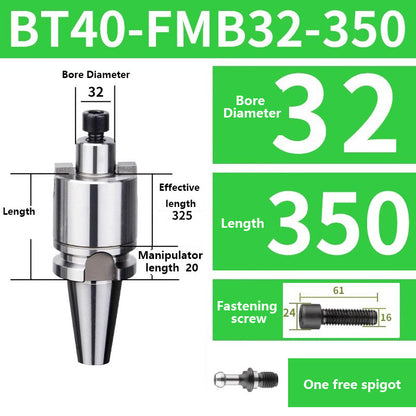 4005 BT40-FMA FMB16/22/27/32/40/60 Metric Milling Tool Handle Lathe Face Milling Cutter Tool Holder