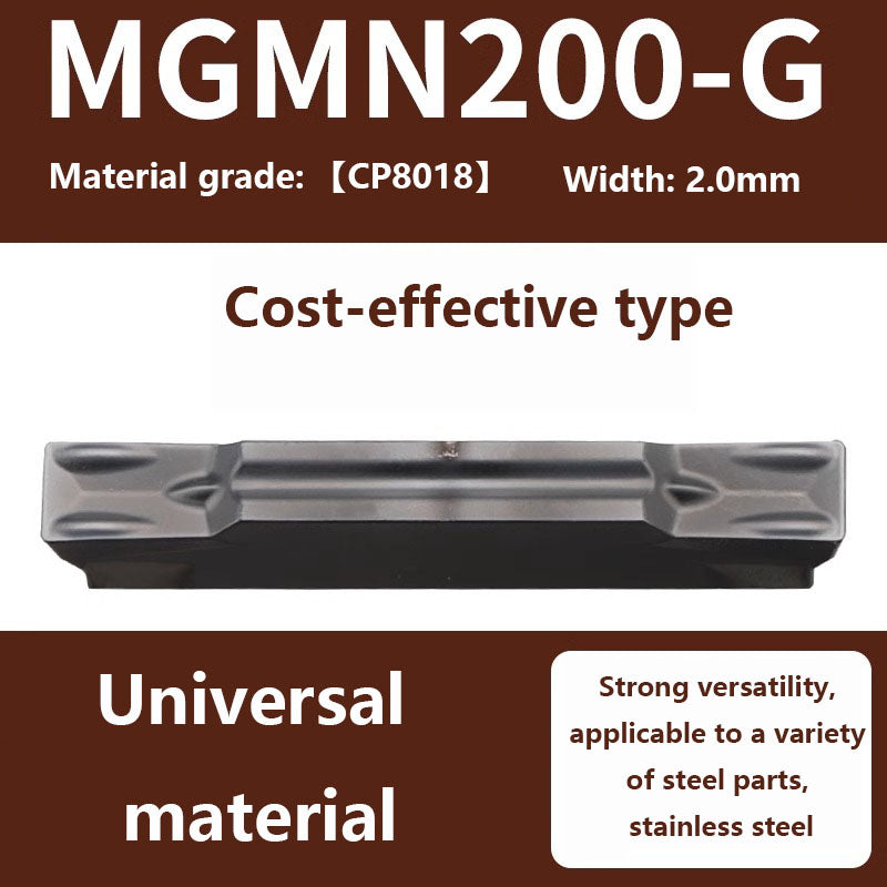 CNC grooving/cutting off inserts MGMN lathe end grain for steel/stainless steel cutting 【Pack of 10 tablets】 Shandong Denso Pricision Tools Co.,Ltd.