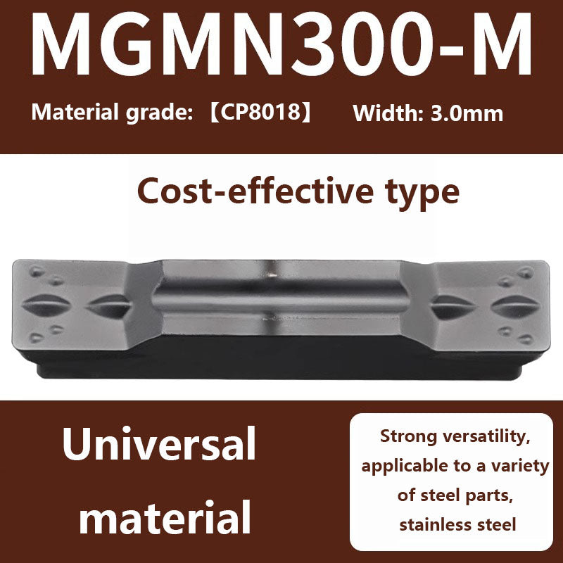 CNC grooving/cutting off inserts MGMN lathe end grain for steel/stainless steel cutting 【Pack of 10 tablets】 Shandong Denso Pricision Tools Co.,Ltd.