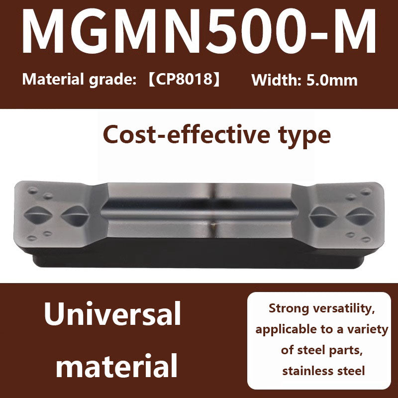 CNC grooving/cutting off inserts MGMN lathe end grain for steel/stainless steel cutting 【Pack of 10 tablets】 Shandong Denso Pricision Tools Co.,Ltd.