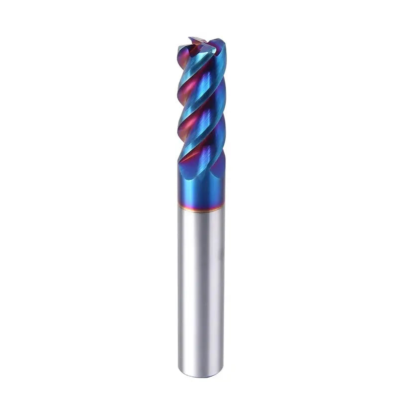 China produces CNC tools Save 90% of costs Customizable HRC65 4Flutes Corner Radius End Mill Tungsten  Carbide End Mill CNC Milling Cutter Tool Shandong Denso Pricision Tools Co.,Ltd.