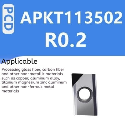 1035-Diamond Milling Blades CNC Gemstone Milling Blades APKT, SEHW, PCD Copper & Aluminum Shandong Denso Pricision Tools Co.,Ltd.
