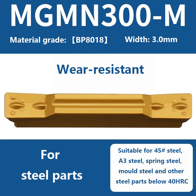 CNC grooving/cutting off inserts MGMN lathe end grain for steel/stainless steel cutting 【Pack of 10 tablets】 Shandong Denso Pricision Tools Co.,Ltd.