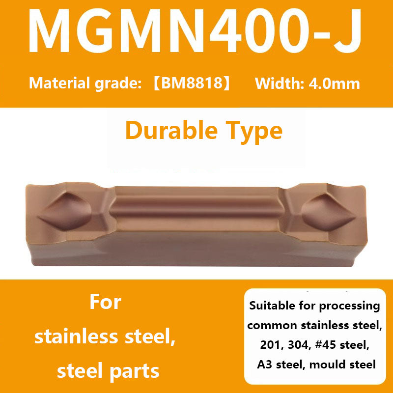 551 CNC grooving/cutting off inserts MGMN lathe end grain for steel/stainless steel cutting 【Pack of 10 tablets】 Shandong Denso Pricision Tools Co.,Ltd.