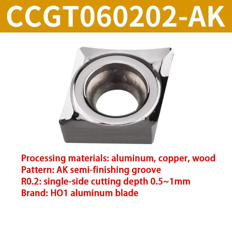 75-Aluminum blade CCGT09T3/060204/120408 alloy blade Shandong Denso Pricision Tools Co.,Ltd.