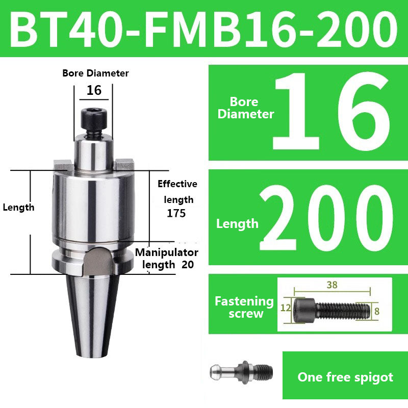 4005 BT40-FMA FMB16/22/27/32/40/60 Metric Milling Tool Handle Lathe Face Milling Cutter Tool Holder