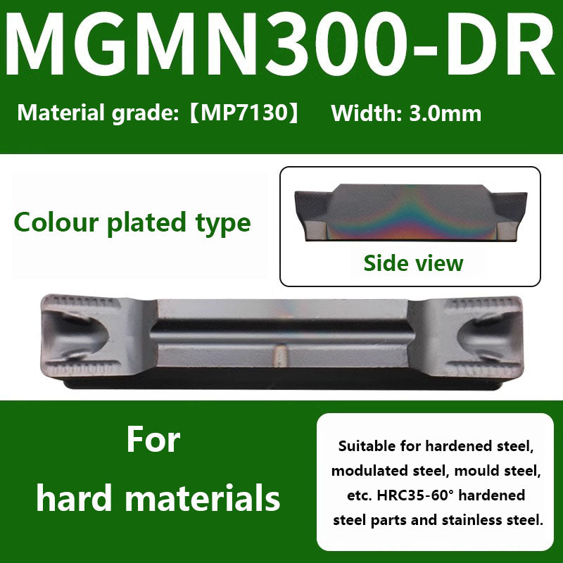 551 CNC grooving/cutting off inserts MGMN lathe end grain for steel/stainless steel cutting 【Pack of 10 tablets】 Shandong Denso Pricision Tools Co.,Ltd.