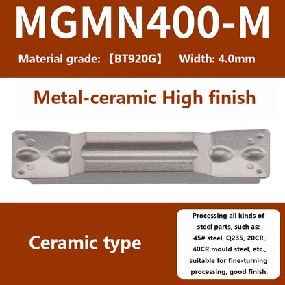 551 CNC grooving/cutting off inserts MGMN lathe end grain for steel/stainless steel cutting 【Pack of 10 tablets】 Shandong Denso Pricision Tools Co.,Ltd.