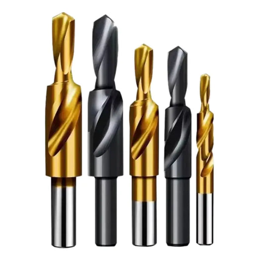 non-standard two-level countersunk head step drill bit for screw counterbore HSS Shandong Denso Pricision Tools Co.,Ltd.