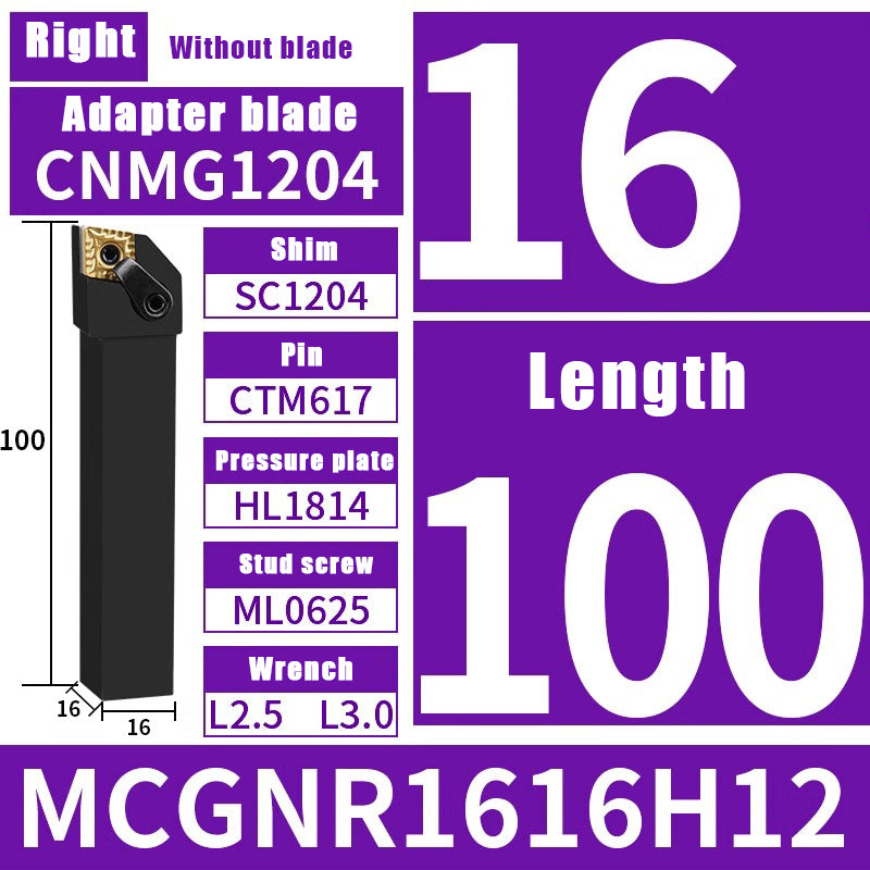 3033-MCGNR diamond blade for 91 degree turning tool