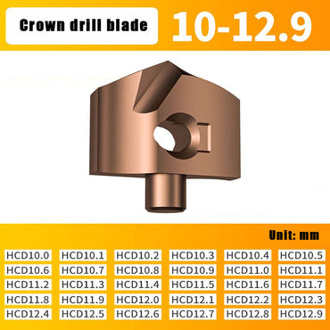 3015-Crown drill bit arbor blade U drill violent drill small diameter shovel drill CNC high speed extended internal cooling deep hole drill