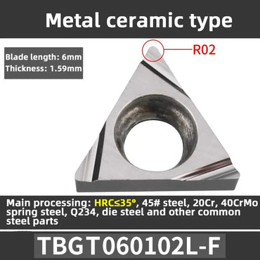 87-Fine boring blade TPGH08/TBGT06/TPGT09/TPGH1102 Steel parts Cast iron Stainless steel Shandong Denso Pricision Tools Co.,Ltd.