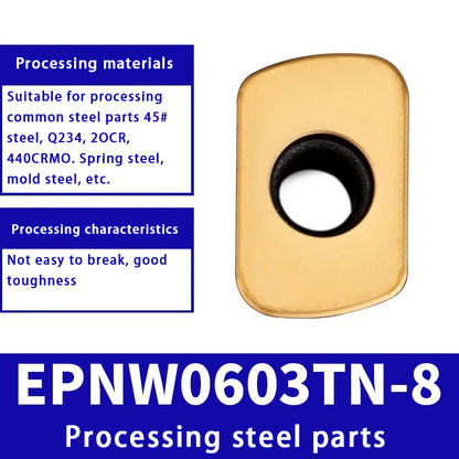 3008-R2 roughing insert fast feed milling insert EPNW0603N-8