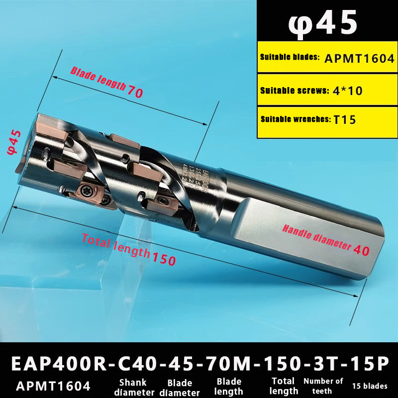 3010-Corn milling cutter spiral roughing right angle corn end milling cutter bar