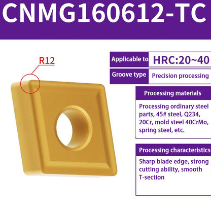 114-CNMG120408 inner hole outer circle tool bar turning tool head hardened tungsten steel tool grain Shandong Denso Pricision Tools Co.,Ltd.