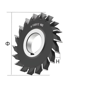 HSS milling cutter side and face milling cutter Shandong Denso Pricision Tools Co.,Ltd.