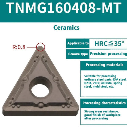 64-Ceramic blade TNMG1604 external turning tool Shandong Denso Pricision Tools Co.,Ltd.