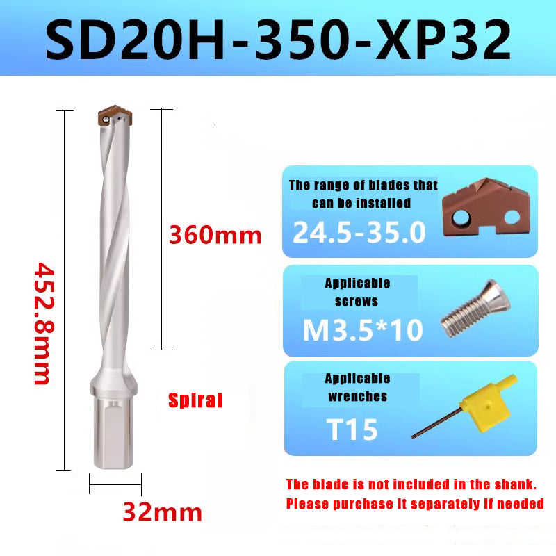 3013-Spade drill deep hole drill crown drill violent drill