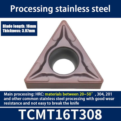 88-Special blade for boring turning tool holder TCMT/TBMT/TPMH/TCGT steel parts cast iron stainless steel Shandong Denso Pricision Tools Co.,Ltd.