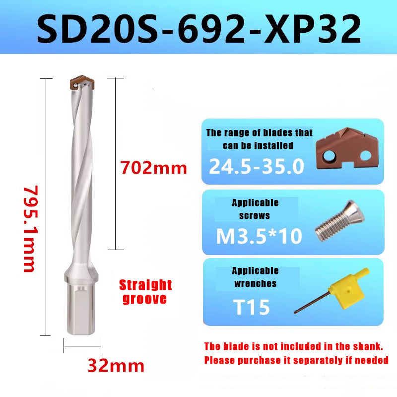 3013-Spade drill deep hole drill crown drill violent drill