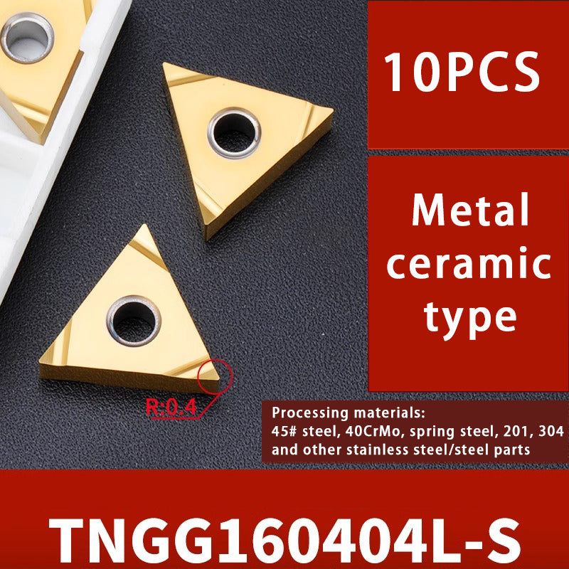 119-TNMG160404R/L-VF/S Steel Parts Fine Turning Triangular Grooving Knife Shandong Denso Pricision Tools Co.,Ltd.